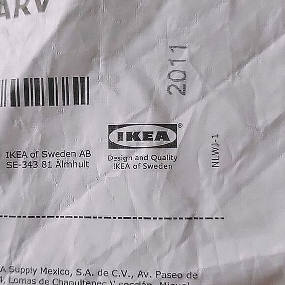 IKEA Knipparv woven striped square pillow cases - Picture 10 of 10